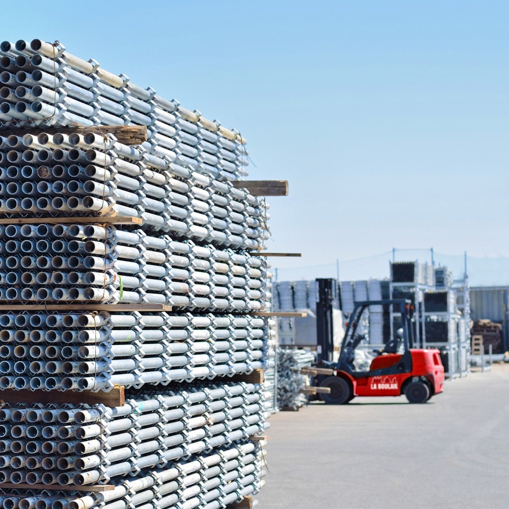 Stockage matériaux Grand Ouest