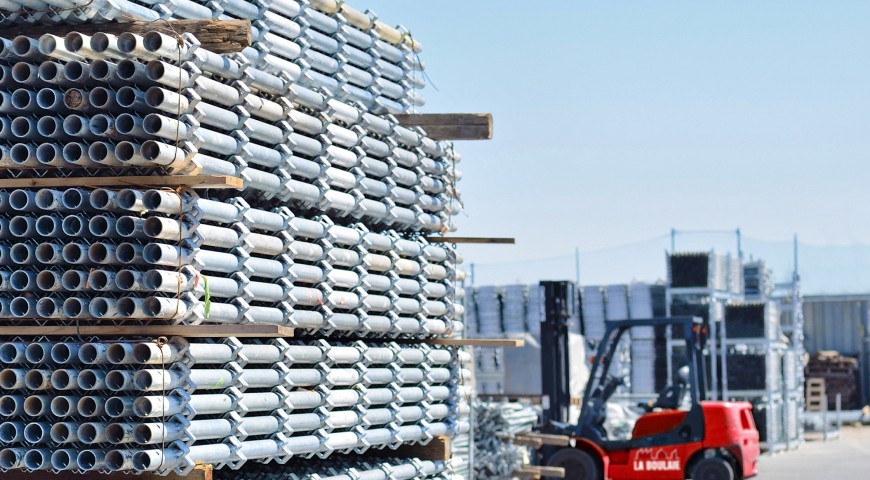 Stockage matériaux Grand Ouest